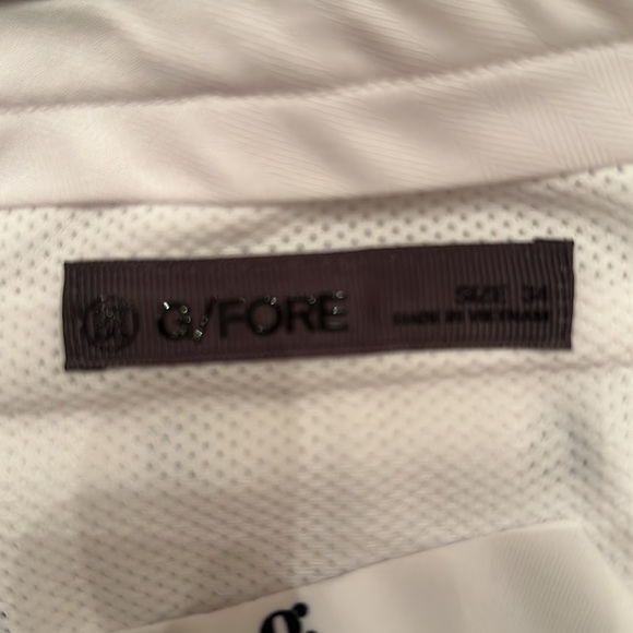 NWT G/FORE Mini Gs Lightweight Technical Golf Shorts Mens 34 & 36 - Picture 8 of 12